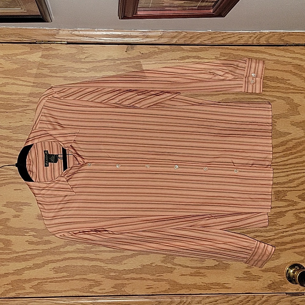 Orvis striped button down shirt